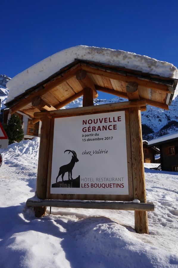 Hotel Les Bouquetins à Zinal Extérieur photo